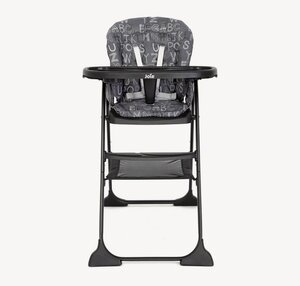 Joie Mimzy Snacker highchair ABC Charcoal - Joie