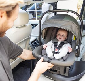 Joie Sprint infant car seat 40-75cm, Signature Ebony - Joie