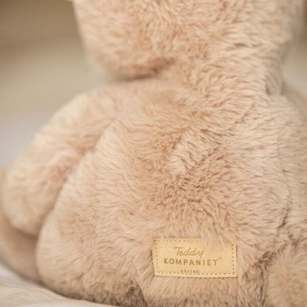 Teddykompaniet soft toy bear Teddy 34cm, mocca beige - Teddykompaniet