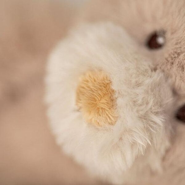 Teddykompaniet soft toy bear Teddy 34cm, mocca beige - Teddykompaniet