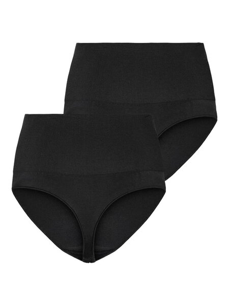 Mamalicious Mlilja hw g-string 2-p a. S/M Black - Mamalicious