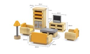 PolarB деревянная игрушка Sitting Room - PolarB