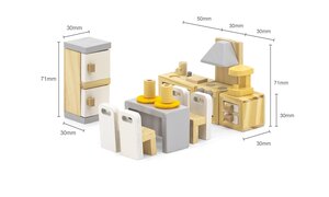 PolarB деревянная игрушка Kitchen & Dining Room - PolarB