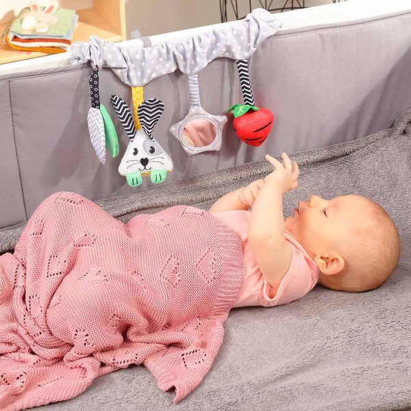 BabyOno бамбуковое одеяло 75x100cm, Pink - BabyOno