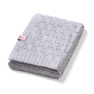 BabyOno bamboo knitted blanket 75x100cm, Grey - BabyOno