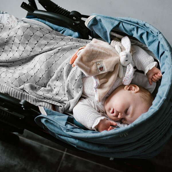 BabyOno бамбуковое одеяло 75x100cm, Grey - BabyOno