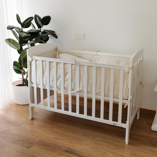 Tinynord võrevoodi Leon 60x120cm, White - Tinynord