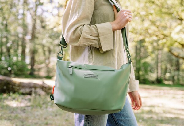 Done by Deer stroller bag Green - Done by Deer