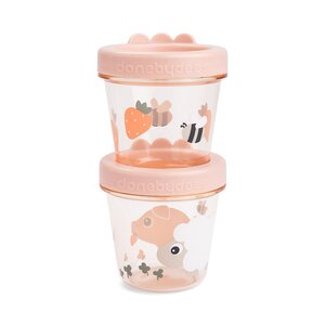 Done by Deer Baby food container 2-pack Tiny farm Powder - Done by Deer