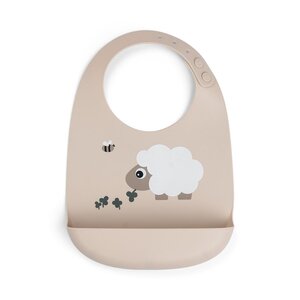 Done by Deer silicone bib Sheepy Sand - Done by Deer