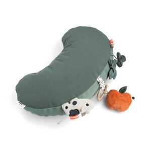 Done by Deer tummy time activity pillow Tiny farm Green - Done by Deer