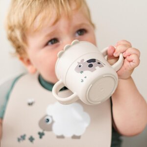 Done by Deer Foodie spout cup Tiny farm Sand - Done by Deer