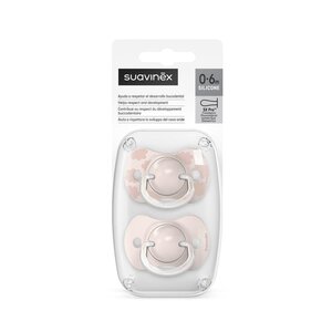 Suavinex soother natural 0-6M Dreams Rose - Suavinex