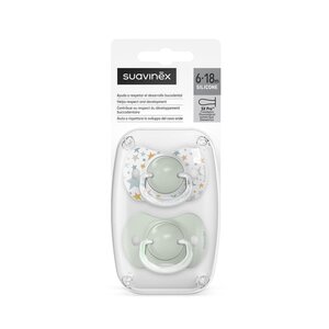 Suavinex soother natural 6-18M Dreams Blue - Suavinex