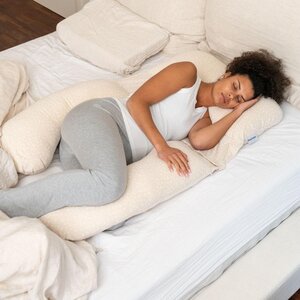 Doomoo nursing pillow Maxxy Flowers Sand - Doomoo