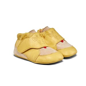 Affenzahn Crawling Shoe Leather Crawly Giraffe - Affenzahn
