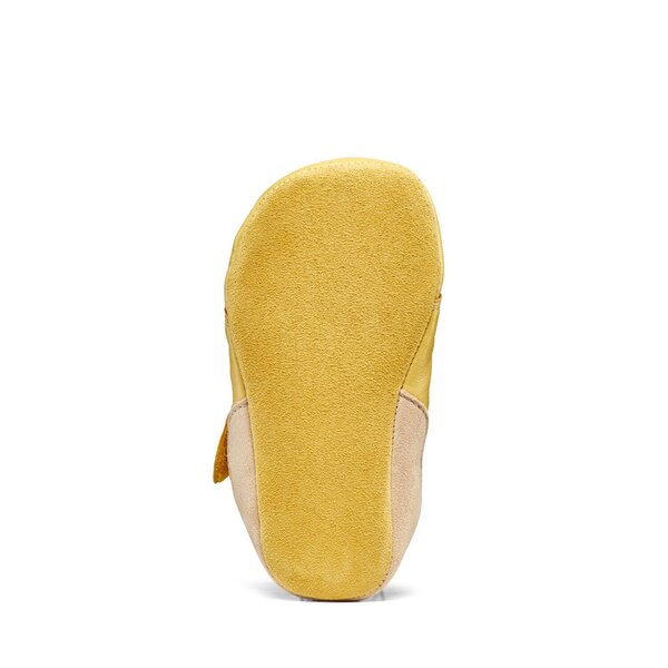 Affenzahn Crawling Shoe Leather Crawly Giraffe - Affenzahn