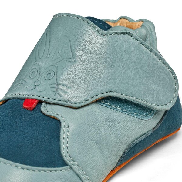 Affenzahn Crawling Shoe Leather Crawly Bunny - Affenzahn
