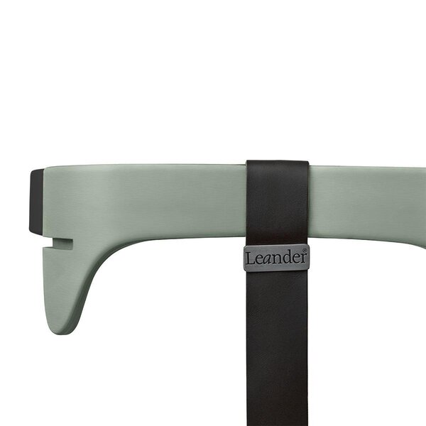 Leander Safety bar for highchair, Sage green - Leander