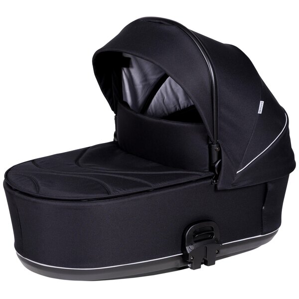 Tinynord Lux stroller set Caviar Black, Chrome Black - Tinynord
