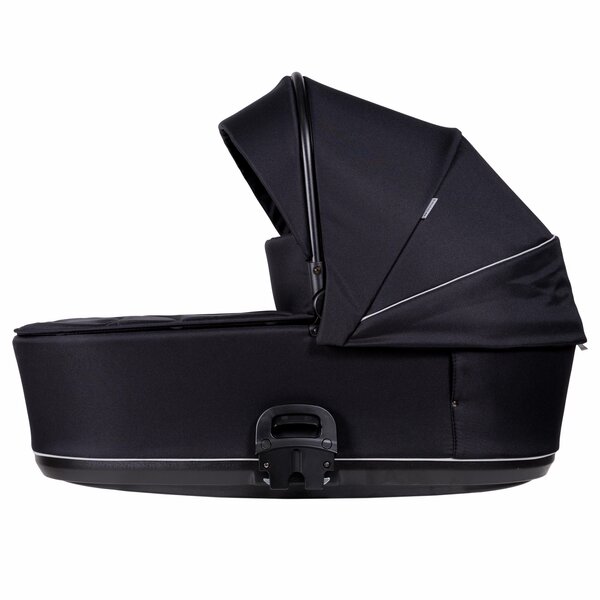 Tinynord Lux stroller set Caviar Black, Chrome Black - Tinynord