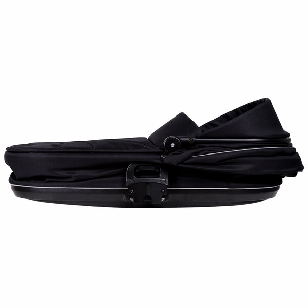 Tinynord Lux stroller set Caviar Black, Chrome Black - Tinynord