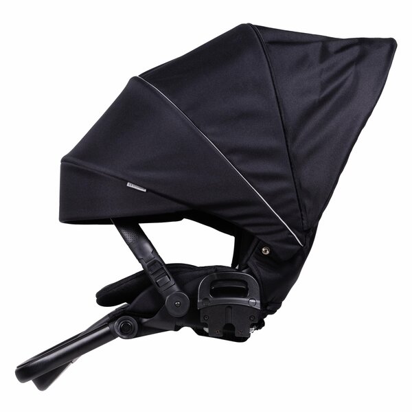 Tinynord Lux stroller set Caviar Black, Chrome Black - Tinynord