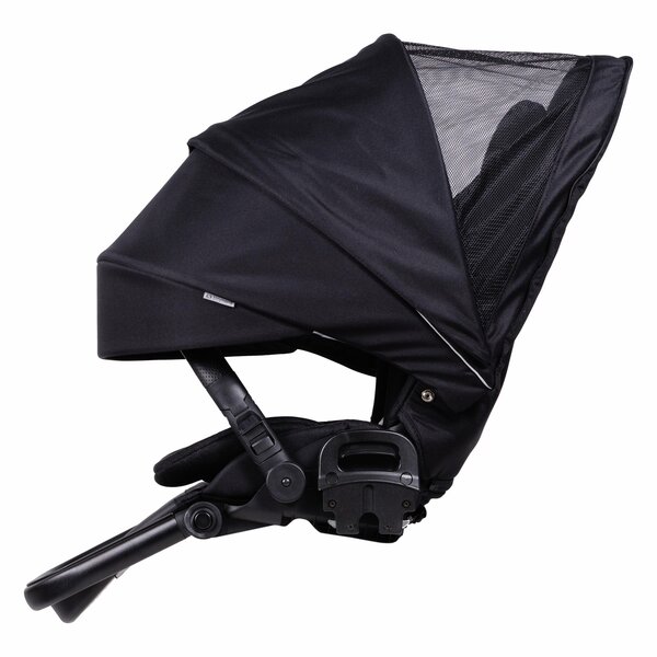 Tinynord Lux stroller set Caviar Black, Chrome Black - Tinynord