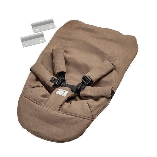 Leander Newborn seat for highchair, Mocca - Leander