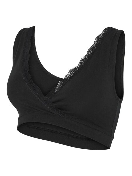 Mamalicious Mlhelena crossy lace bra 2-pack Snow White - Mamalicious