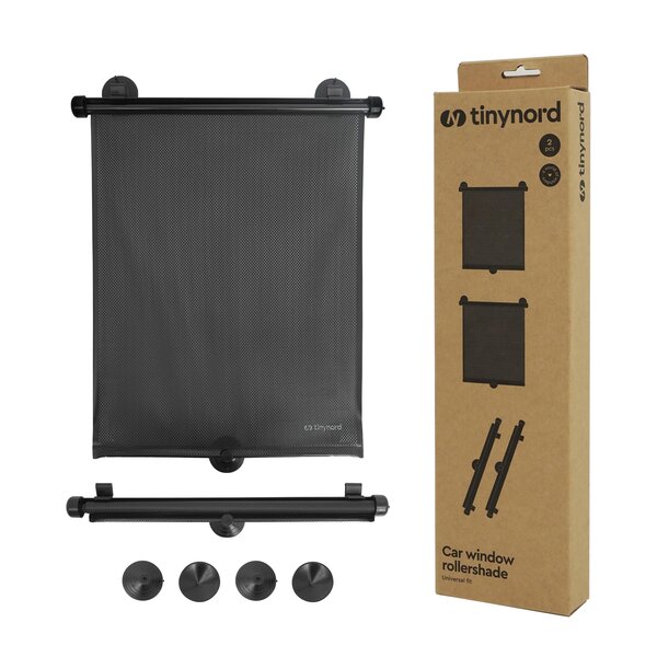 Tinynord car window roller sunshade 36x42cm - Tinynord