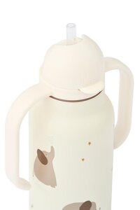 Liewood Kimmie Water Bottle 250ml, Elephant / Creme - Liewood