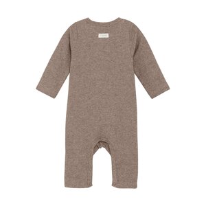 Fixoni Romper LS Melange Rib - Dirkje
