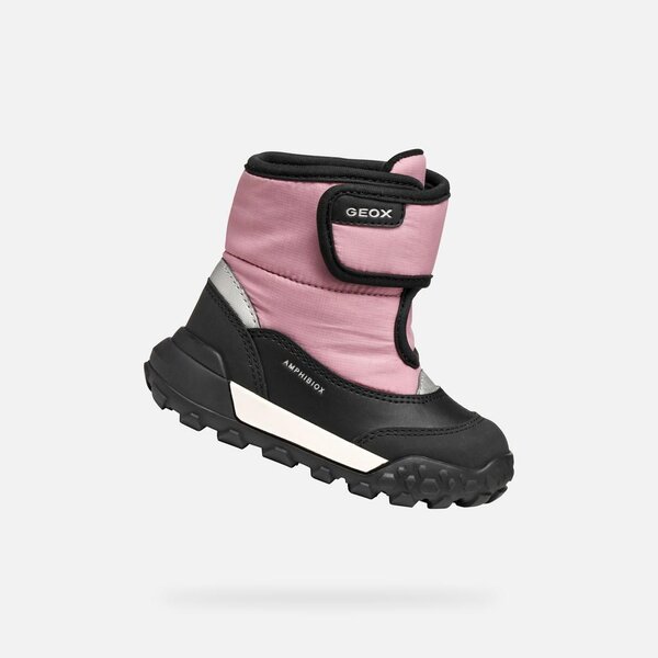 Geox saapad B trekkyup Black/Rose - Geox