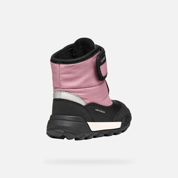 Geox saapad B trekkyup Black/Rose - Geox