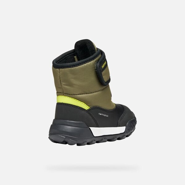 Geox saapad B trekkyup Mimetic/Lime - Geox