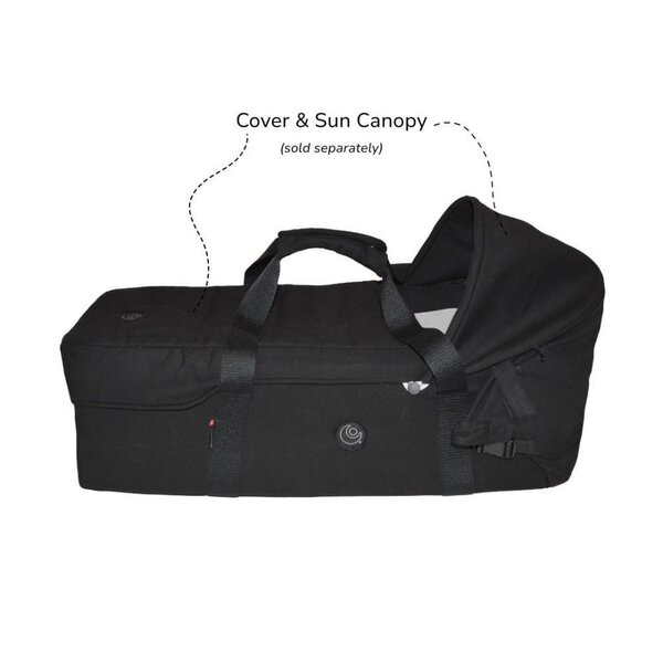 Easygrow Favn 2 Babynest/cot Black - Easygrow