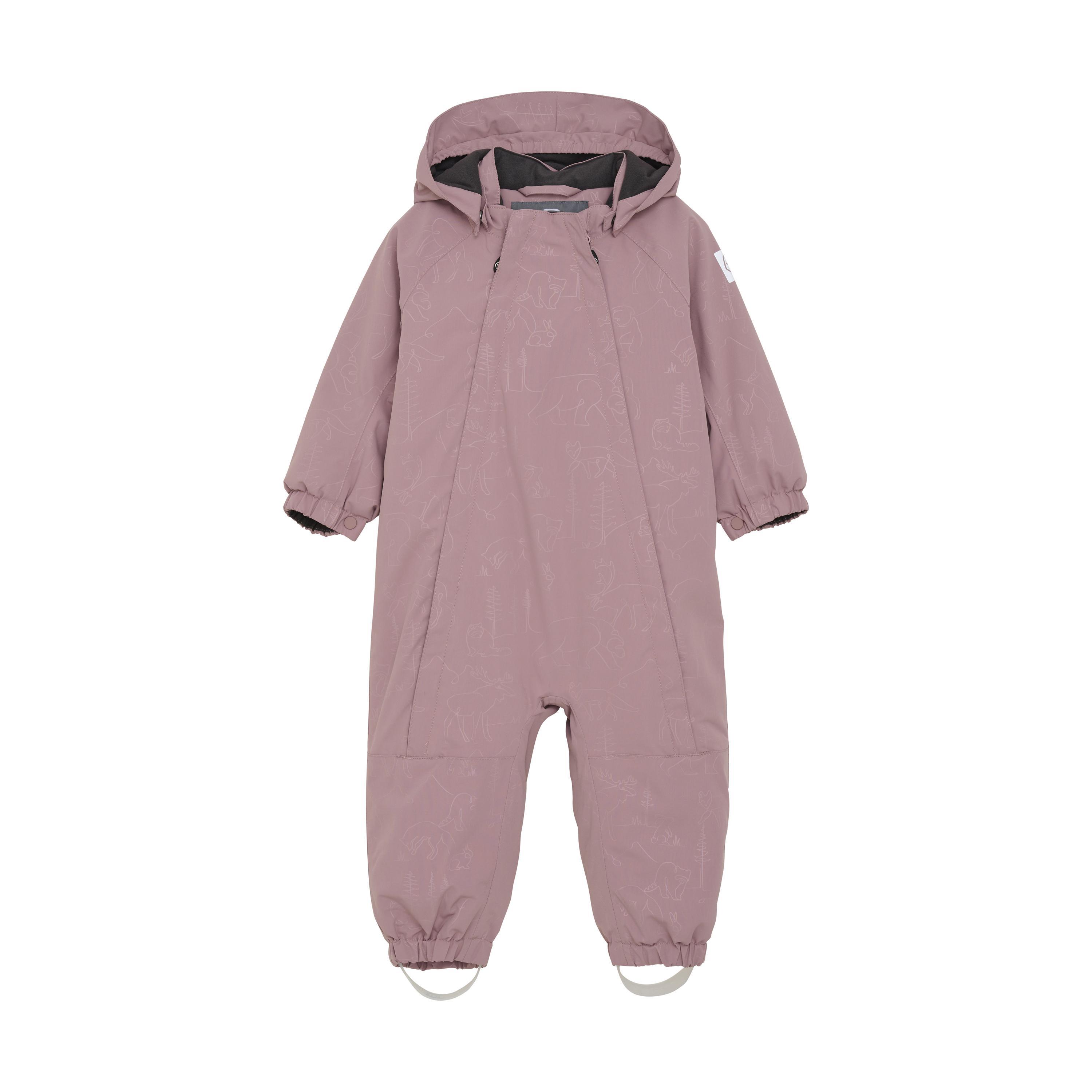 Color Kids Baby Coverall W. 2 ZIP- Embos - Color Kids