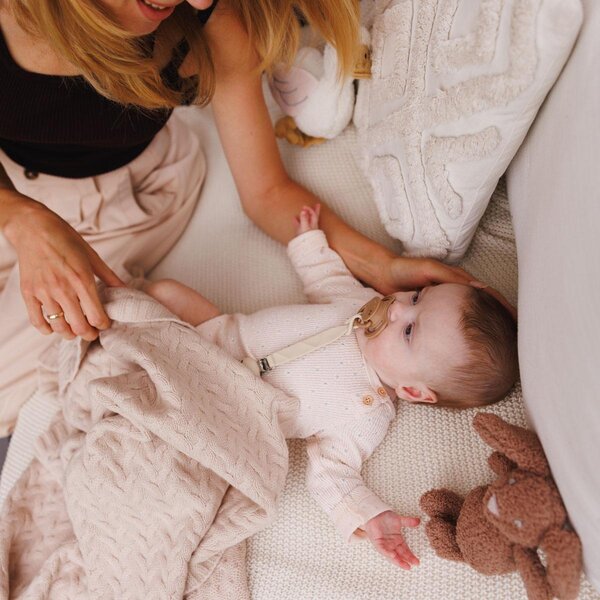 BabyOno merinovillast tekk 75x100cm, Beige - BabyOno