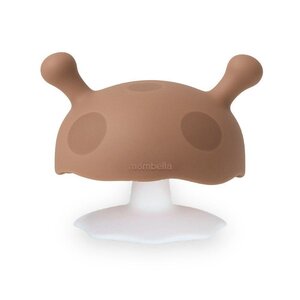 Mombella Mushroom teether Brown - Mombella