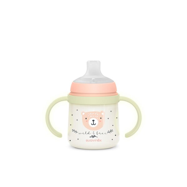 Suavinex learning cup +6m 150ml Wild & Free Pink - Suavinex