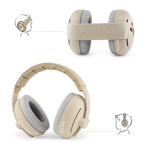Zazu Ear Protection 2-in-1 Baby/Toddler Beige - Zazu