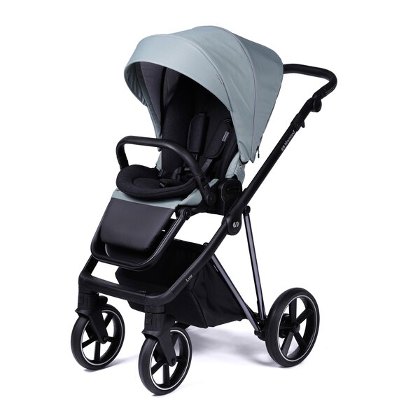 Tinynord Lux vankrikomplekt Sage Green, Chrome Black - Tinynord