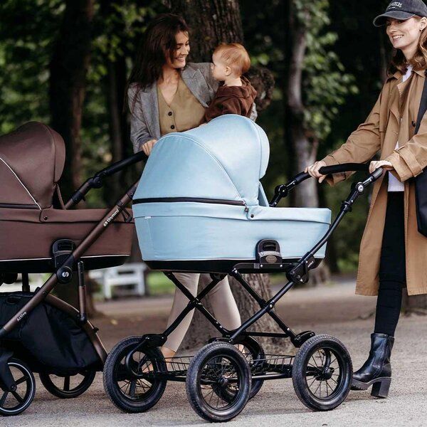 Tinynord Active stroller set Dark Chocolate, Onyx Brown - Tinynord