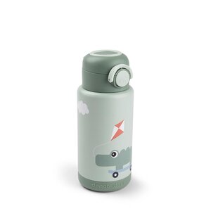 Done by Deer Insulated bottle  340ml, Playground Green - Done by Deer