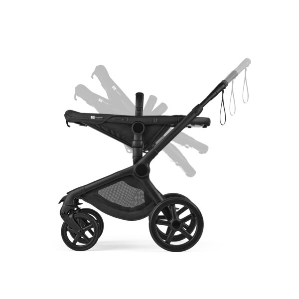 Bugaboo Fox 5 Renew 2in1 stroller set Black/Heritage Black, Dark Cherry - Bugaboo