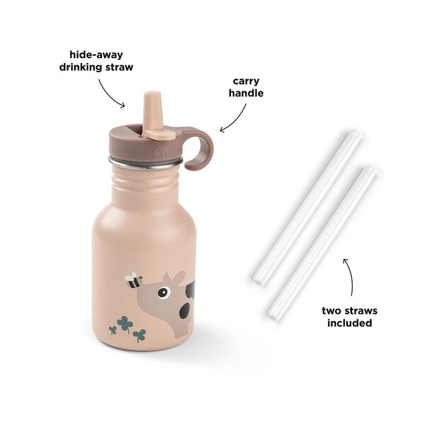 Done by Deer Metal bottle Tiny farm 350 ml Powder - Done by Deer