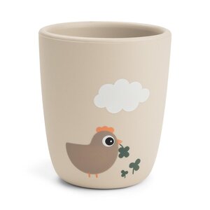 Done by Deer silicone mini mug Tiny farm Sand - Done by Deer