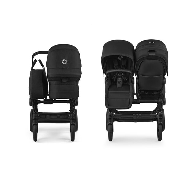 Bugaboo Donkey 6 twin stroller set Moon Grey - Bugaboo