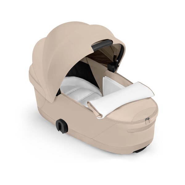 Cybex Priam Style stroller set Cozy Beige,Frame Chrome Brown - Cybex
